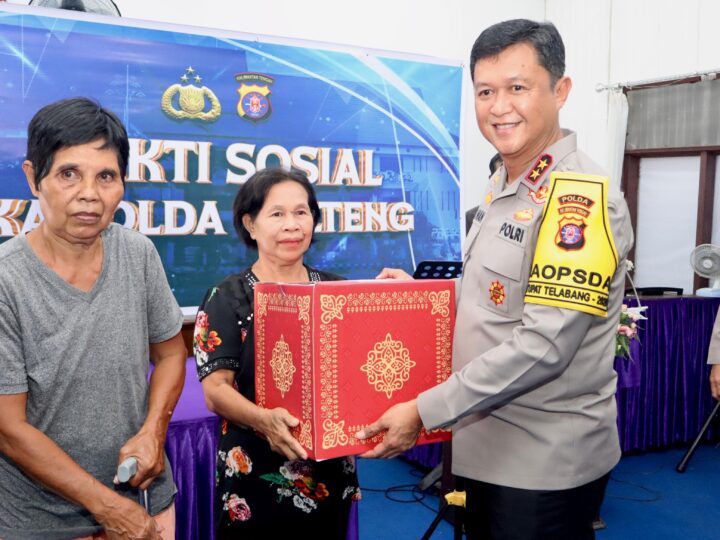 Kapolda Kalteng Salurkan Tali Asih bagi Jamaat Gereja GKE Panenga, Perkuat Hubungan dengan Masyarakat