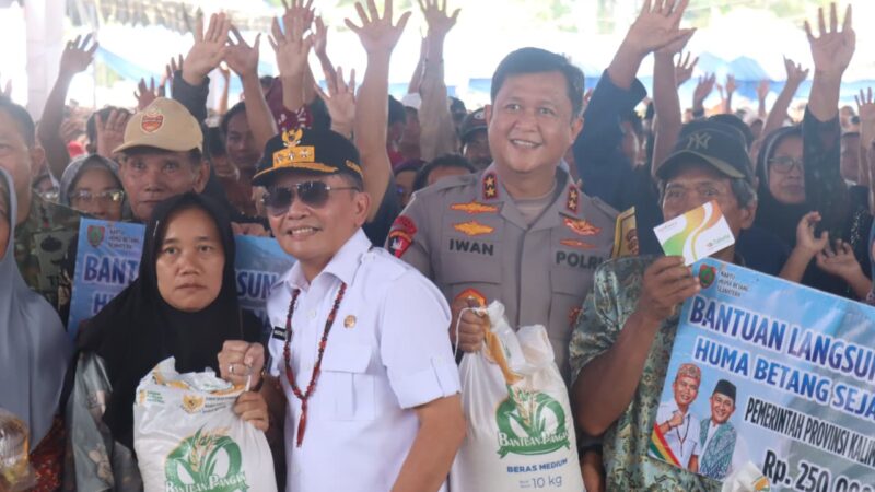 Apresiasi Gerakan Pangan Murah di Kobar, Kapolda Kalteng: Wujud Hadirnya Negara Untuk Masyarakat