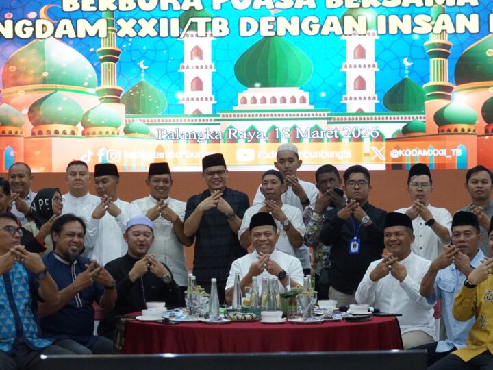 Perkuat Kemitraan TNI dan Pers, Pangdam XXII/TB Mayjen TNI Zainul Arifin Gelar Buka Puasa Bersama di Balai Berkah Makodam