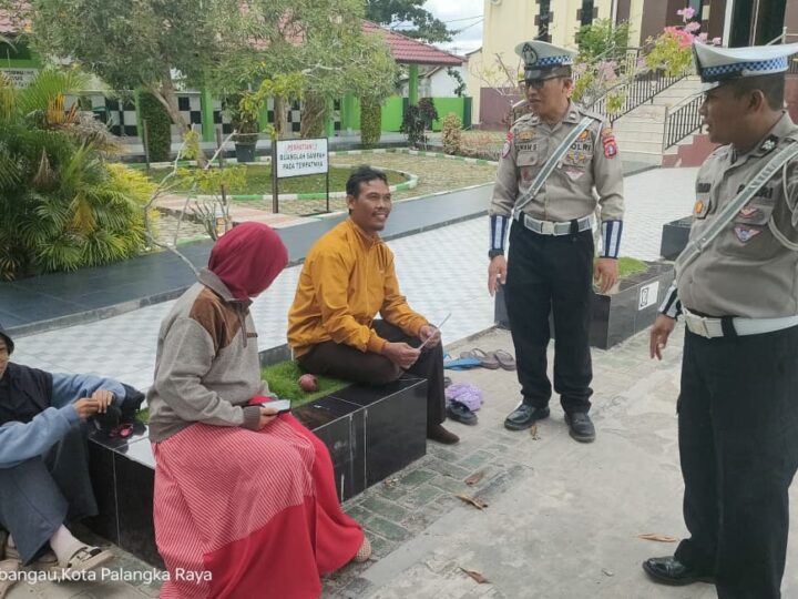 Sambut Mudik Lebaran 2026, Satlantas Palangka Raya Gencarkan Edukasi Keselamatan di Jalan
