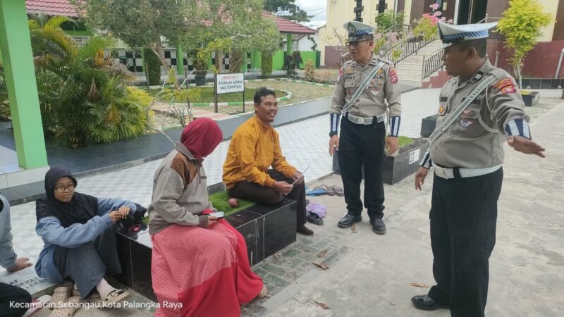 Sambut Mudik Lebaran 2026, Satlantas Palangka Raya Gencarkan Edukasi Keselamatan di Jalan