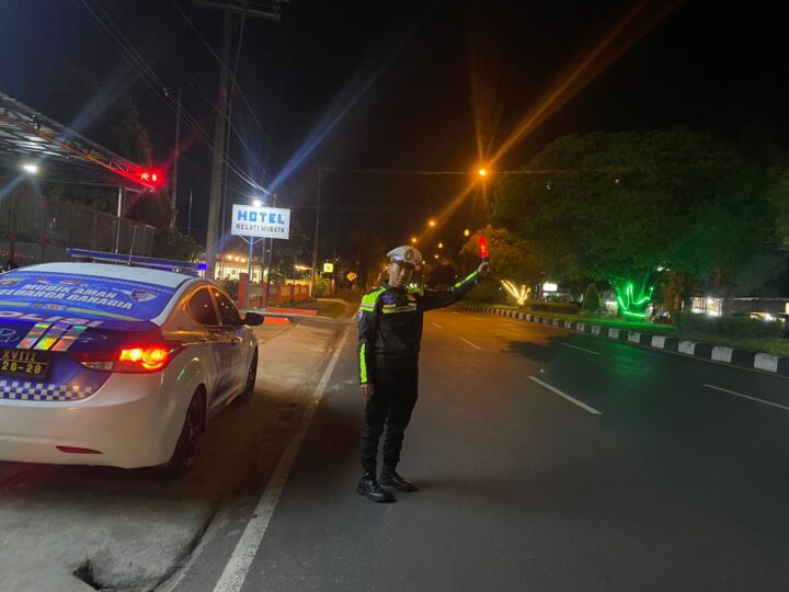 Ciptakan Ramadhan Aman, Satlantas Palangka Raya Gencarkan Patroli Malam Hari