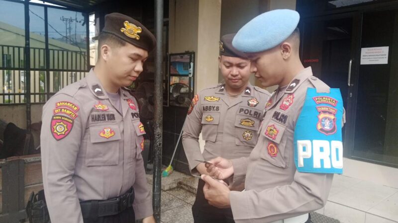 Tegakkan Disiplin Internal, Sipropam Polresta Palangka Raya Gelar Gaktiblin Personel