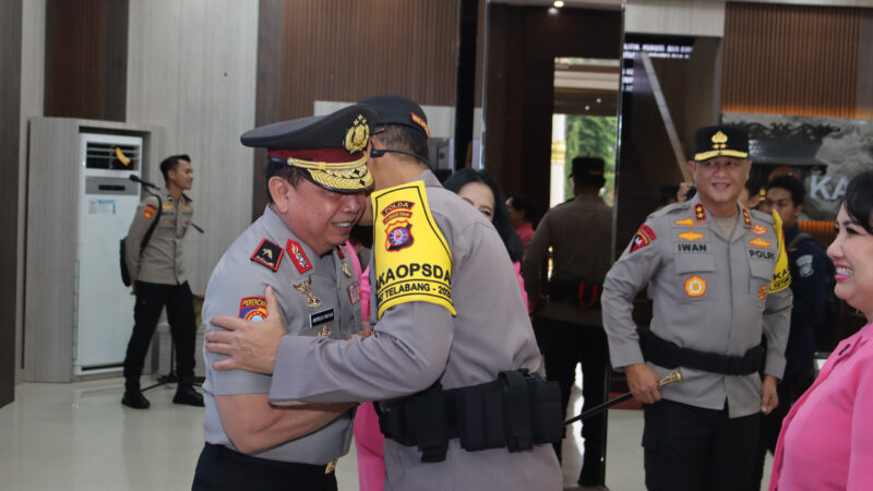 Kebanggan Polda Kalteng, Kombes Pol Andreas Wayan Wicaksana Resmi Sandang Pangkat Brigjen