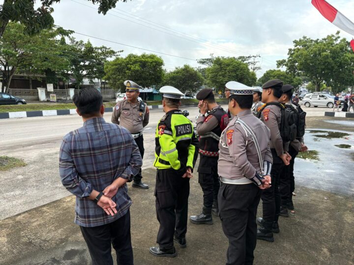 Apel Kesiapan Pengamanan Idul Fitri, Padal Tekankan Disiplin dan Pelayanan Humanis