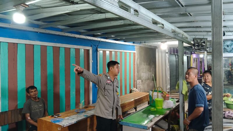 Di Jalan Tumbang Talaken, Piket Polsek Rakumpit Lakukan Patroli Dialogis