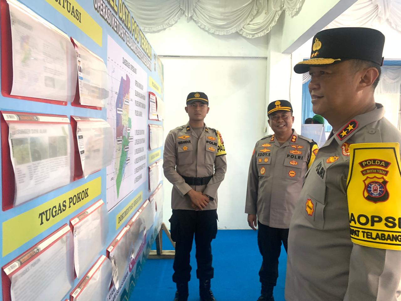 Kapolda Kalteng Cek Pos Pengamanan Operasi Ketupat 2026 di Bartim, Pastikan Pengamanan Mudik Berjalan Optimal