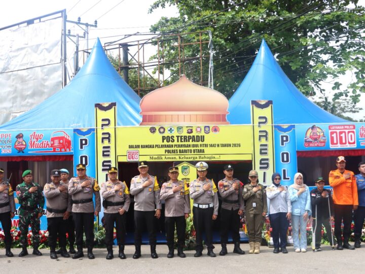Cek Kesiapan Pospam Idul Fitri 1447 H Polres Barut, Kapolda Kalteng Tegaskan Komitmen Pelayanan Terbaik untuk Masyarakat