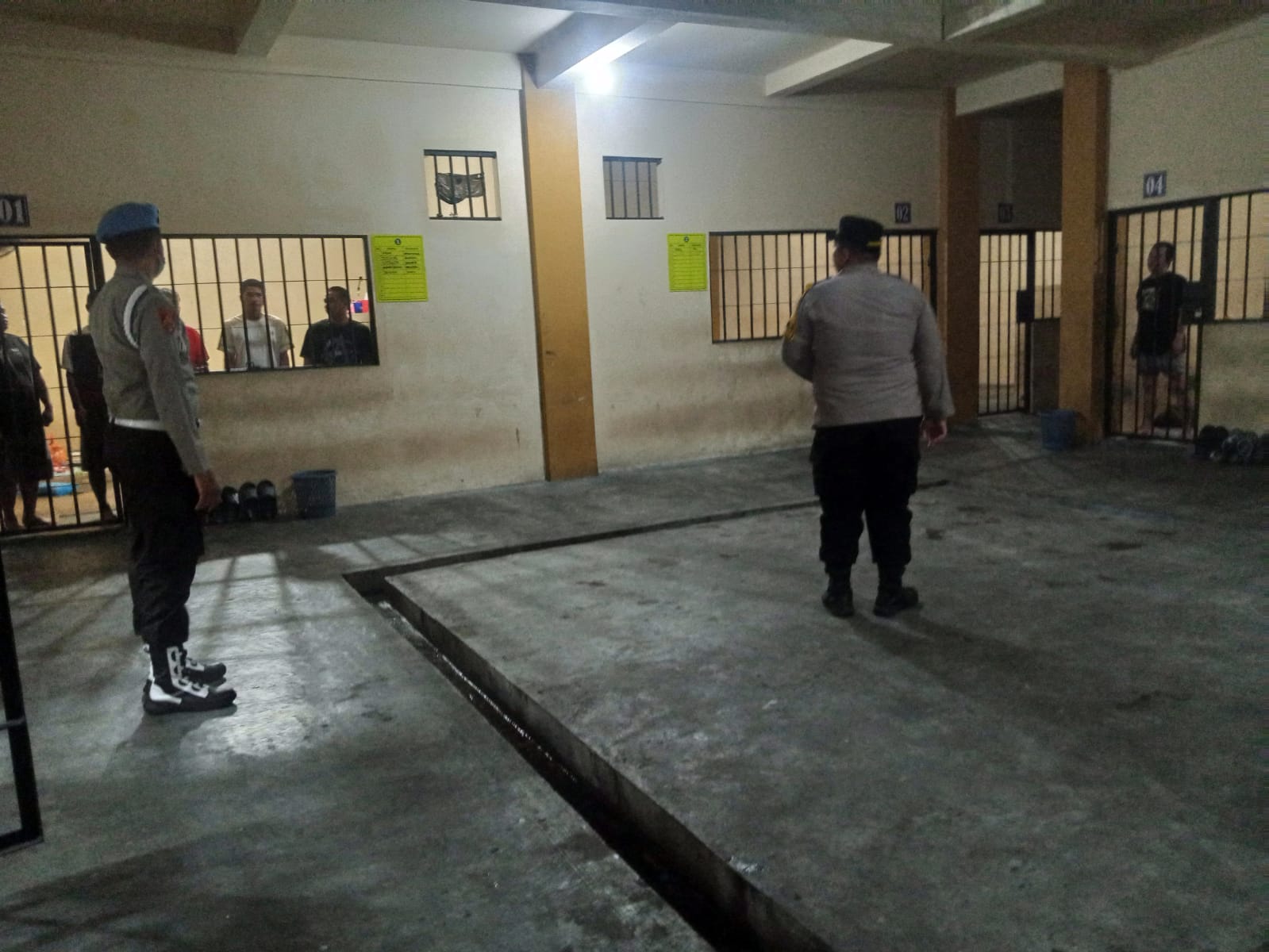 Pengecekan Berkala Dilakukan, Seluruh Tahanan Polresta Palangka Raya Dipastikan Aman