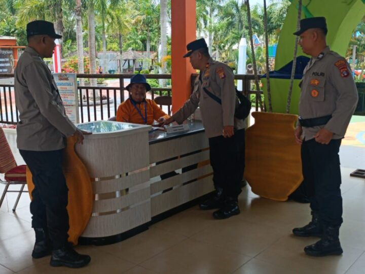 Jaga Keamanan Libur Lebaran, Polresta Palangka Raya Gelar Pengamanan di Kawasan Wisata Jekan Raya