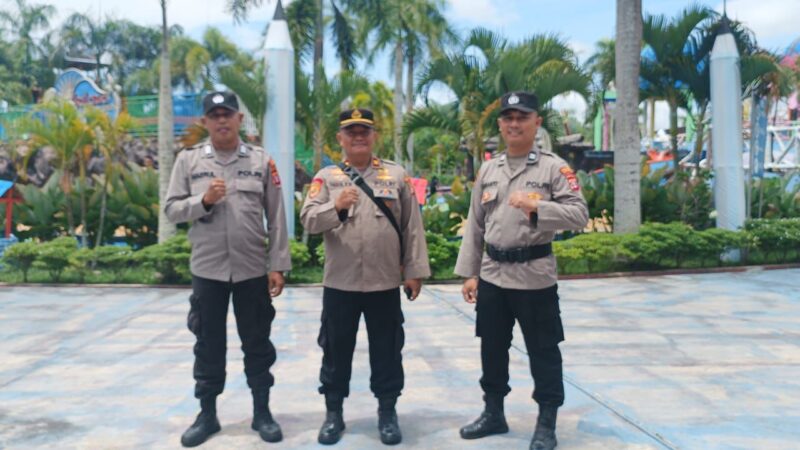 Patroli Dialogis dan Standby, Personel Polresta Siaga di Wisata Jekan Raya