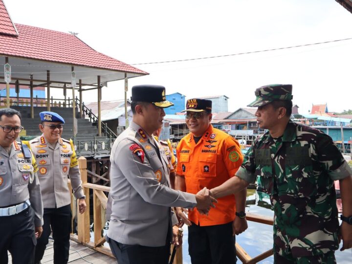 Kapolda Kalteng Ikuti Vicon Kapolri, Fokus Pengamanan Wisata dan Arus Balik Operasi Ketupat