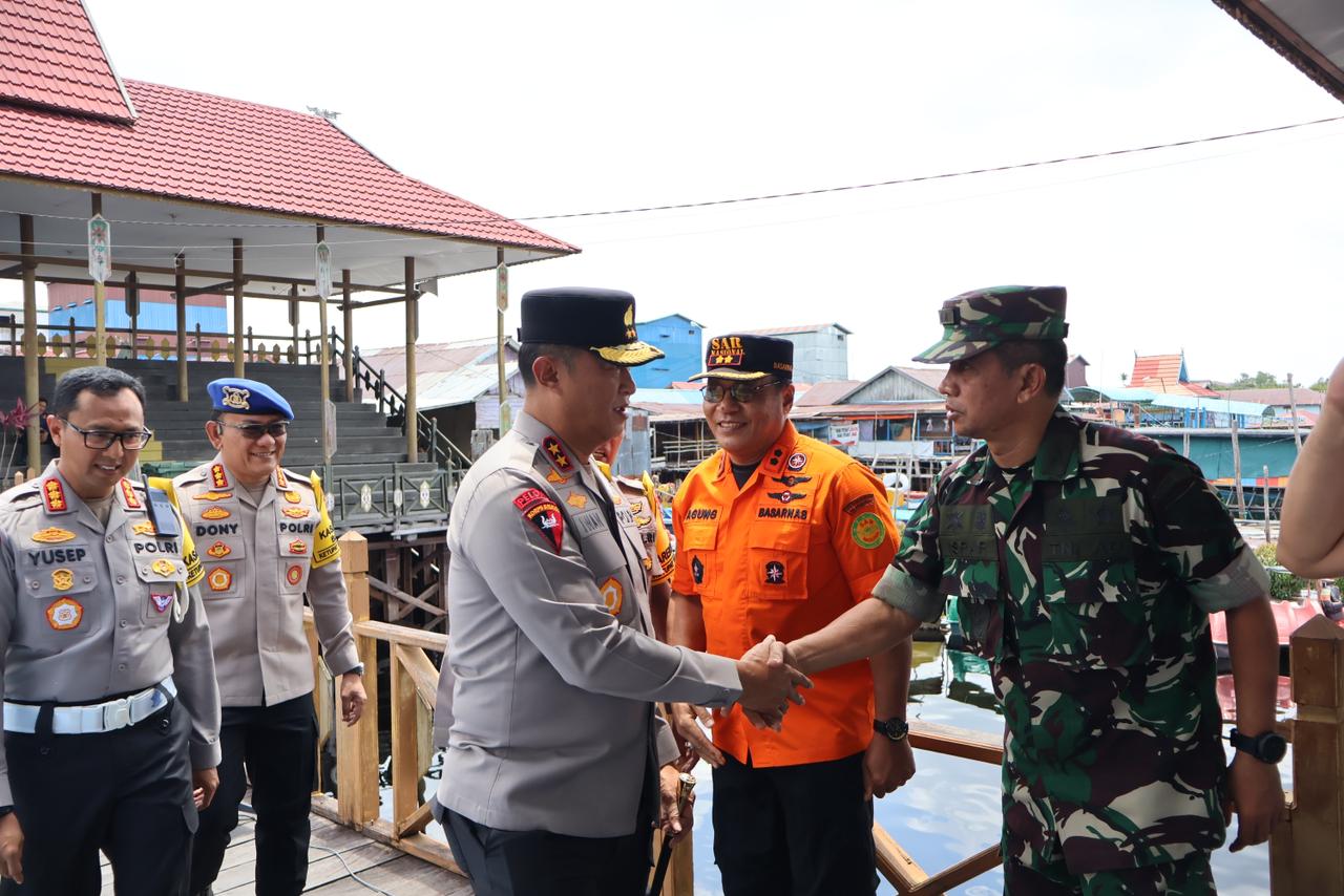 Kapolda Kalteng Ikuti Vicon Kapolri, Fokus Pengamanan Wisata dan Arus Balik Operasi Ketupat