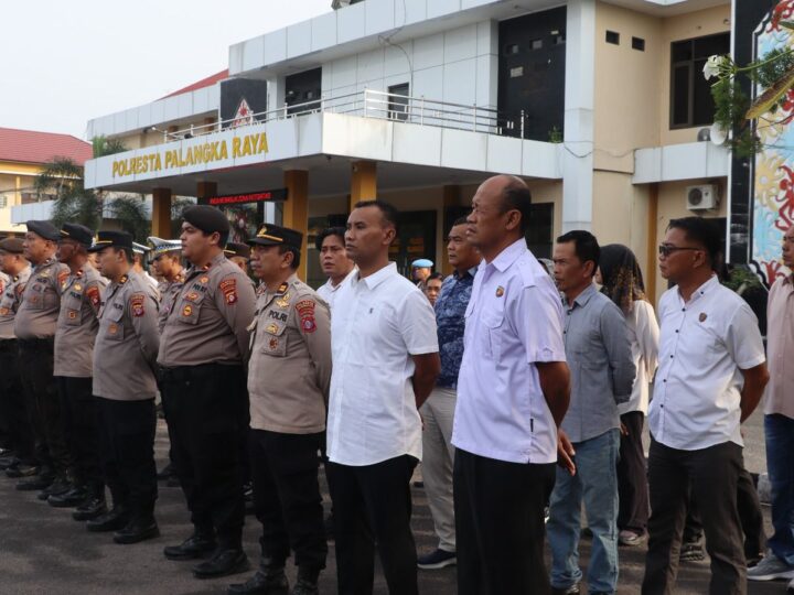 Pimpin Apel Pagi, Kasiwas Polresta Palangka Raya Imbau Personel Tetap Jaga Kedisiplinan