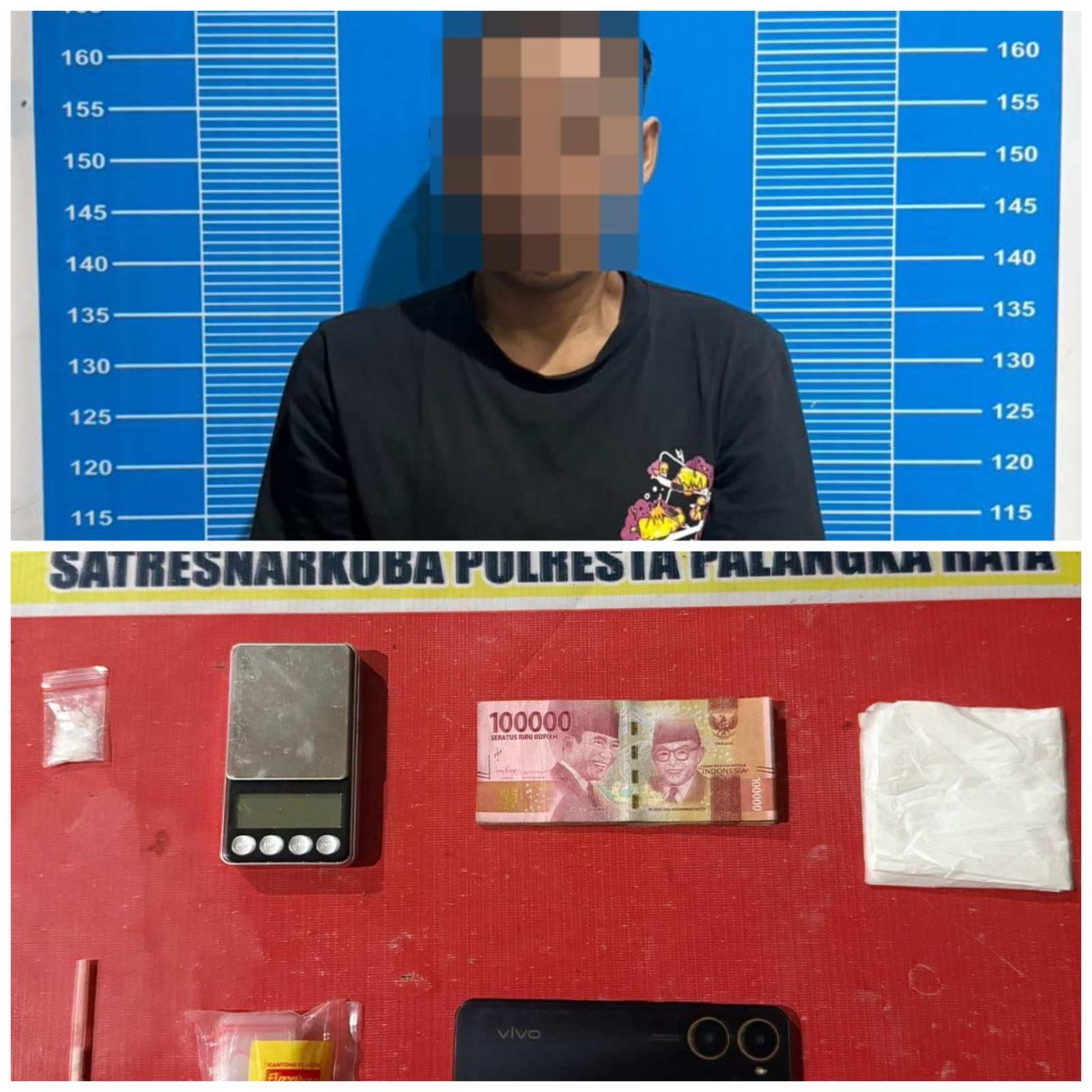 Satresnarkoba Polresta Palangka Raya Ringkus Terduga Pengedar Sabu di Petuk Ketimpun