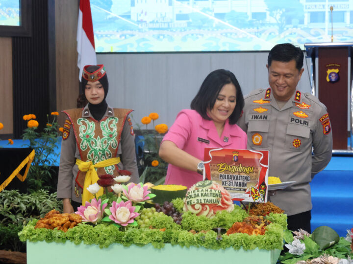 Rayakan HUT Ke-31, Polda Kalteng Gelar Syukuran Sederhana