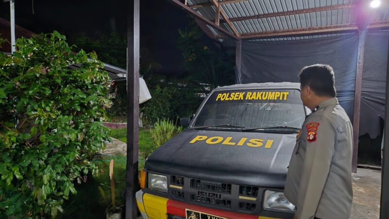Antisipasi terus Kerawanan, Piket Polsek Rakumpit Rutin Patroli Mako dan Lingkungan Asrama
