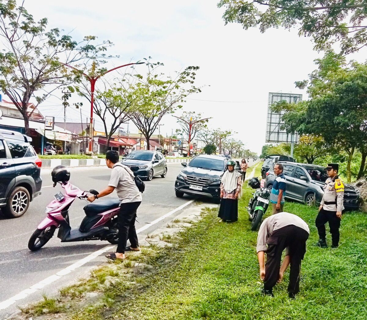 Gelang Emas Diduga Dirampas, Polresta Palangka Raya Tindak Lanjuti Kasus Pencurian di Jalan Yos Sudarso