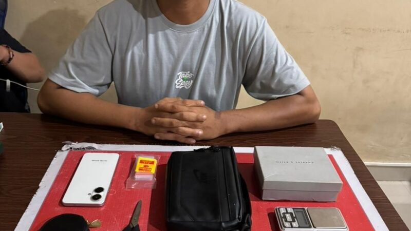 Diduga Edarkan Sabu, Pria 27 Tahun Ditangkap Polisi di Palangka Raya