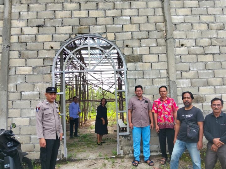 Amankan Ibadah Jumat Agung, Polsek Rakumpit Pastikan Jemaat GKE Galilea Petuk Bukit Beribadah Aman