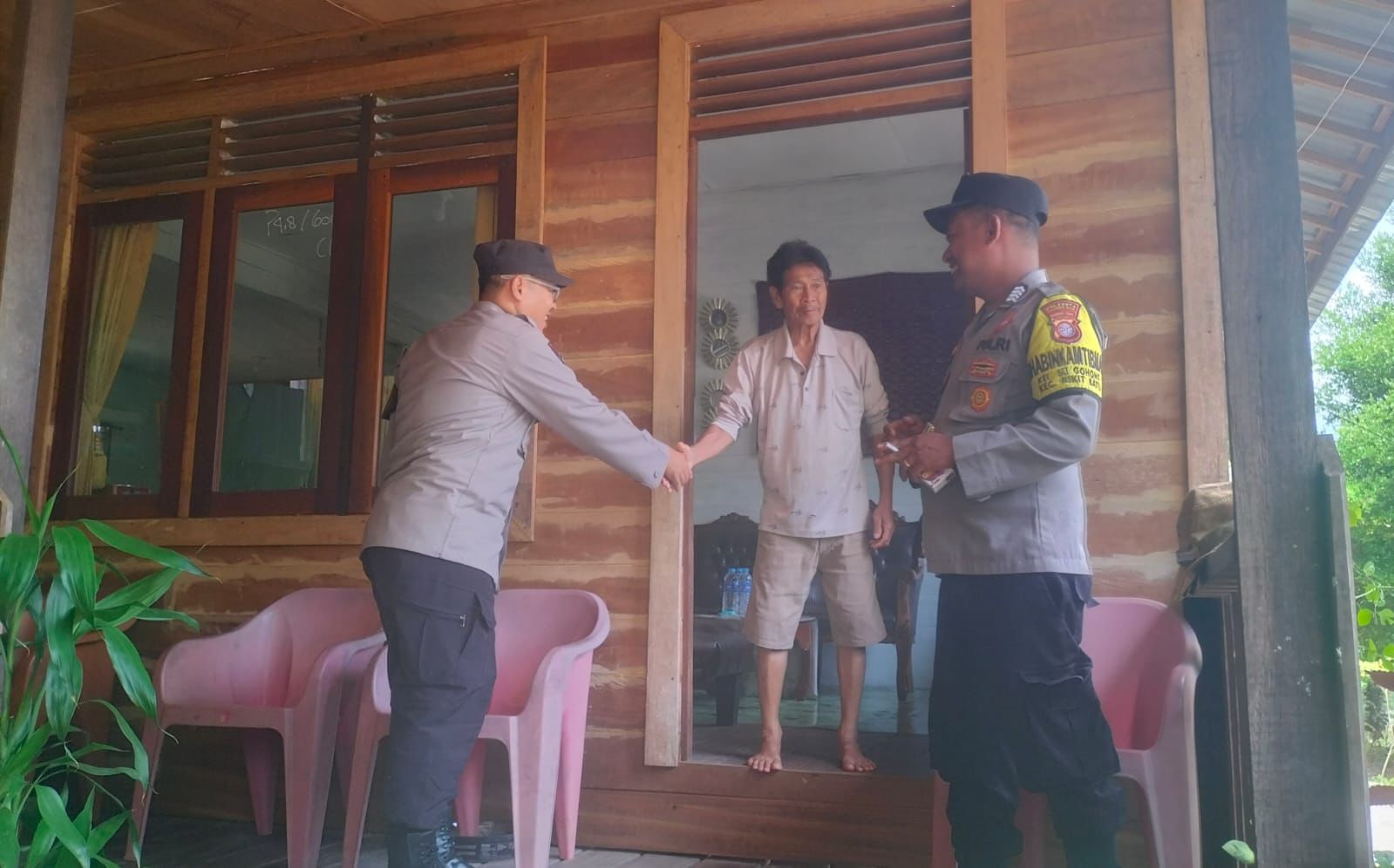 Patroli ke Objek Wisata, Polsek Bukit Batu Datangi Danum Bahandang