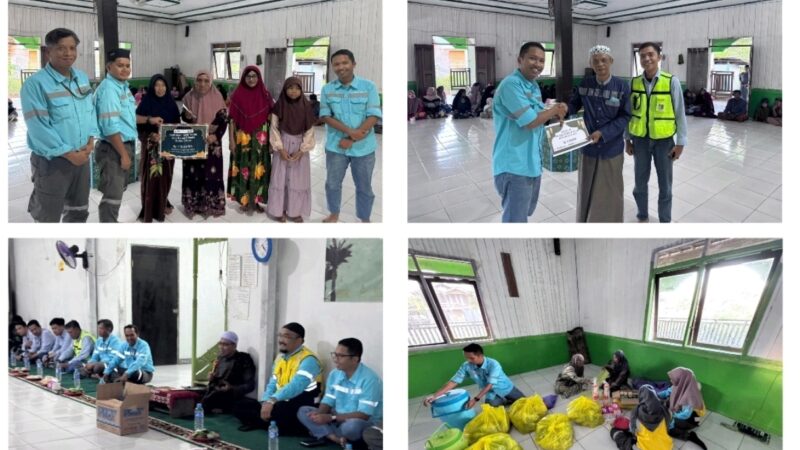 Merawat Kepedulian dari Desa: Kolaborasi PT TOP–ABP dan PAMA Hidupkan Spirit Ramadhan di Buhut Jaya