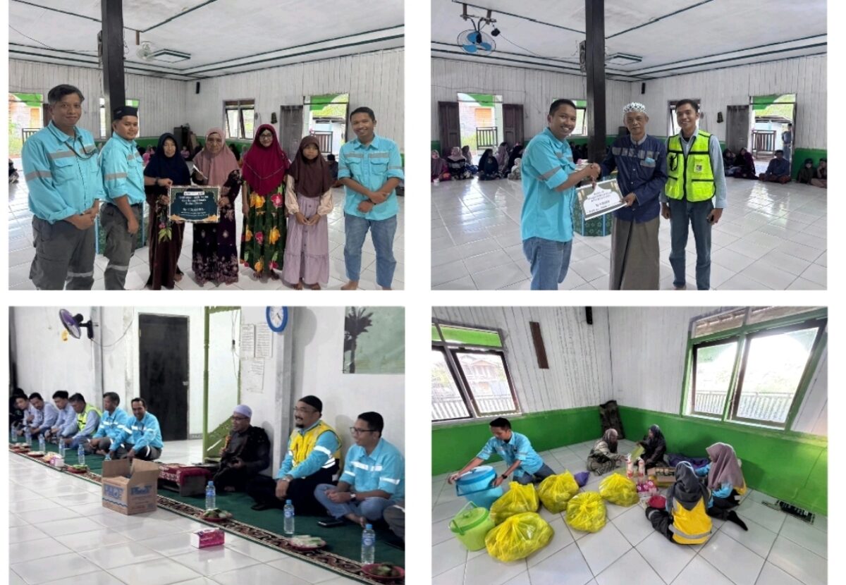 Merawat Kepedulian dari Desa: Kolaborasi PT TOP–ABP dan PAMA Hidupkan Spirit Ramadhan di Buhut Jaya