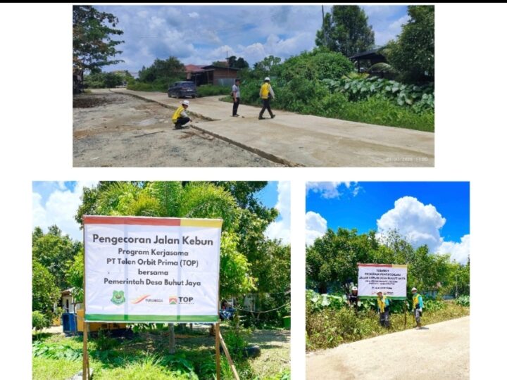 Jalan Kebun yang Menghidupkan Ekonomi: CSR PT TOP Perkuat Akses dan Harapan Warga Buhut Jaya