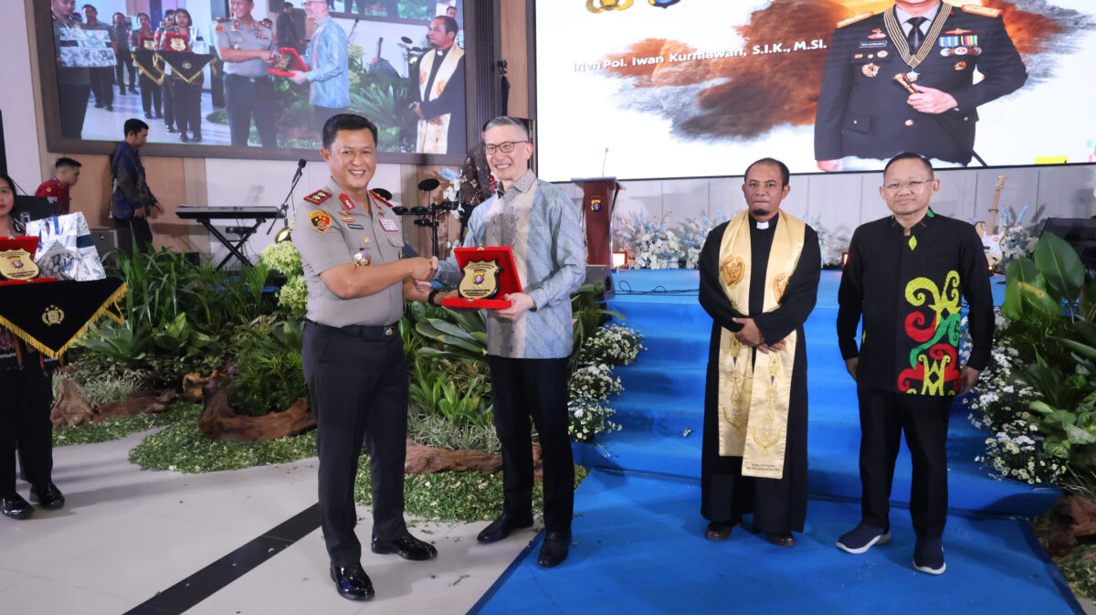 Perkuat Keimanan, Polda Kalteng Gelar Ibadah Paskah