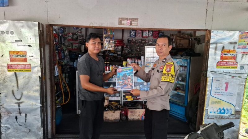 Polsek Bukit Batu Sosialisasikan Larangan Knalpot Brong kepada Pengelola Usaha Bengkel