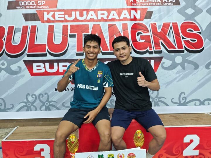 Prestasi Cemerlang, Personel Ditsamapta Polda Kalteng Berhasil Sabet Juara 1 dan 3 di Kejuaraan Bulutangkis Bupati Kapuas Cup 2026