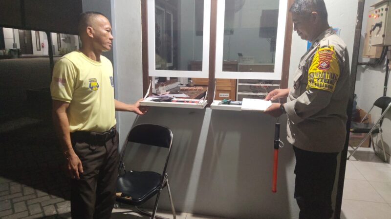 Datangi PT SKK, Polsek Sabangau Tinjau Keamanan dan Sharing Kamtibmas