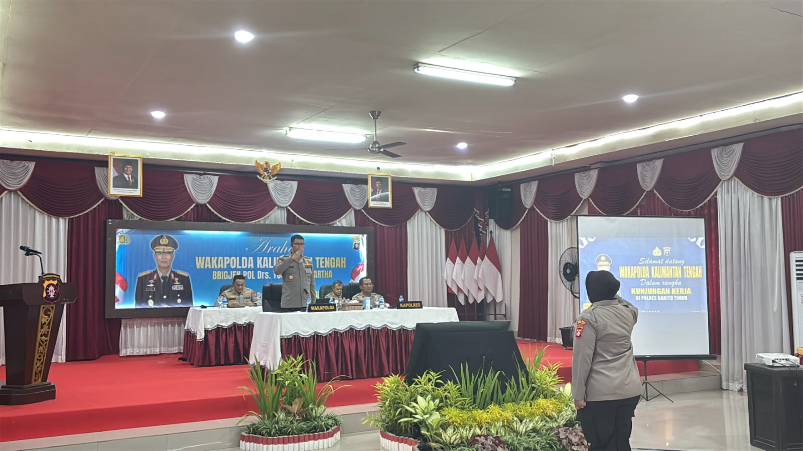 Wakapolda Kalteng Berikan Arahan Strategis, Tekankan Disiplin dan Profesionalisme Personel Polres Bartim