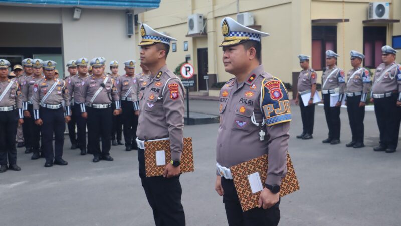 Dirlantas Polda Kalteng Pimpin penandatanganan Pakta Integritas Kasubditregident dan Kasat PJR