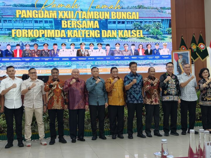 Kumpulkan Pimpinan Dua Provinsi Sekaligus, Pangdam XXII/TB Soroti Pentingnya Kolaborasi dan Peningkatan SDM Generasi Muda Kalimantan