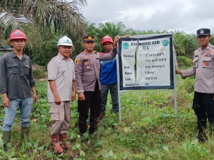 Pastikan Kesiapan, Polsek Rakumpit Lakukan Pengecekan Sarpras Karhutla di Perusahaan