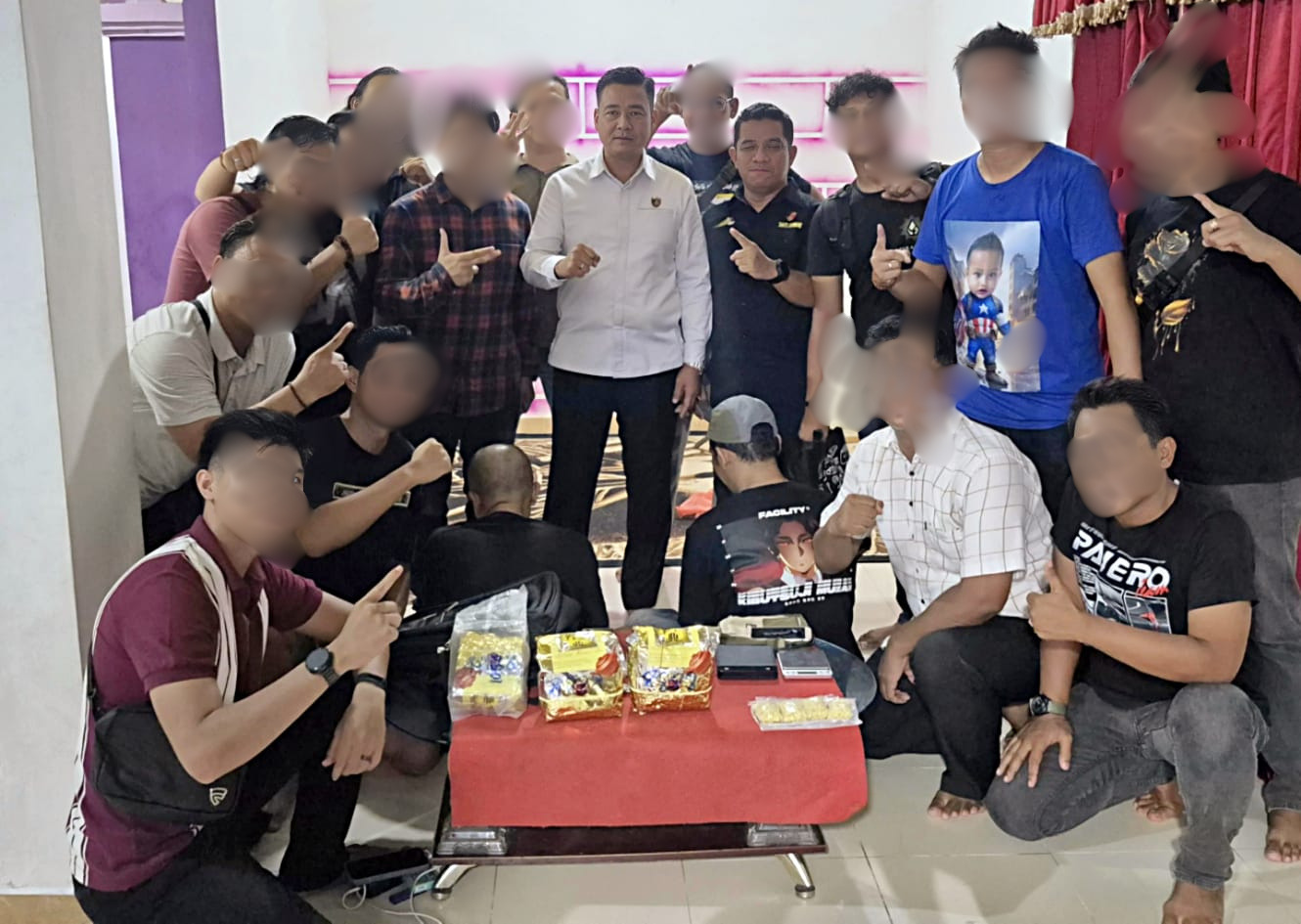 Kedok Tukang Bangunan Berhasil di Bongkar, Ditresnarkoba Polda Kalteng Ungkap 3 Kg Sabu dan 400 Butir Ekstasi Di Palangka Raya