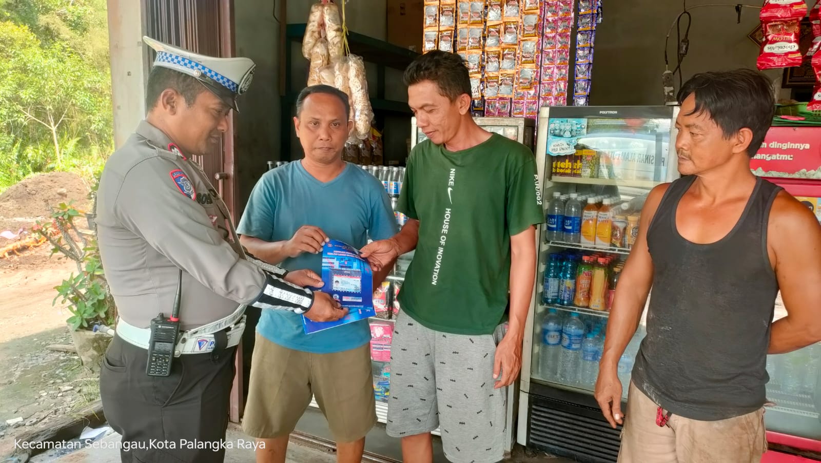 Gelar Dikmas Lantas, Satlantas Polresta Palangka Raya Edukasikan Keselamatan dan Tertib Lalu Lintas