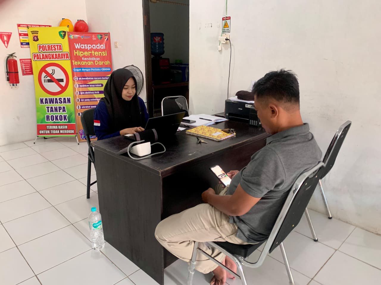 Sidokkes Polresta Palangka Raya terus Berikan Pelayanan Kesehatan bagi Personel dan Keluarga