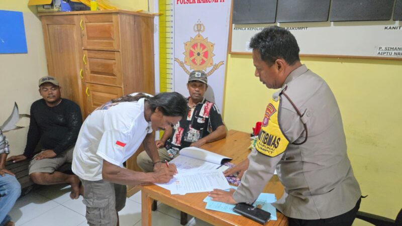 Mediasi Sengketa Lahan, Polsek Rakumpit Fasilitasi Penyelesaian Secara Kekeluargaan