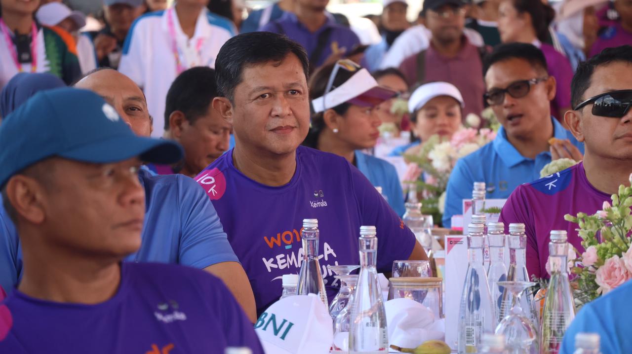 Kapolda Bersama Ketua Bhayangkari Kalteng Ikuti Kemala Run 2026 di Bali, Dukung Campaign Charity for Indonesia