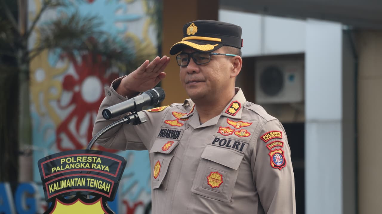 Amanat Apel Pagi, Wakapolresta Palangka Raya Tegaskan Tingkatkan Penanganan Curanmor