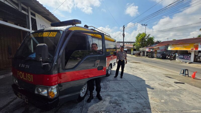 Sambangi Warga dan Penghuni Kost, Satbinmas Polresta Palangka Raya Sampaikan Himbauan Kamtibmas