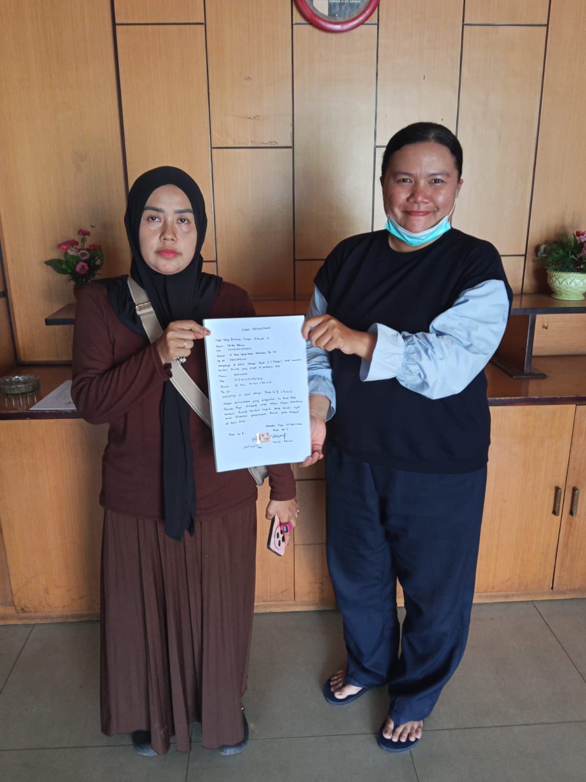 Pengosongan Rumah Berjalan Aman, Polsek Pahandut Dampingi Penyelesaian Sengketa Secara Kekeluargaan