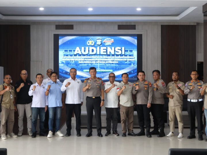 Perkuat Sinergi, Kapolda Terima Kunjungan IOF Kalteng