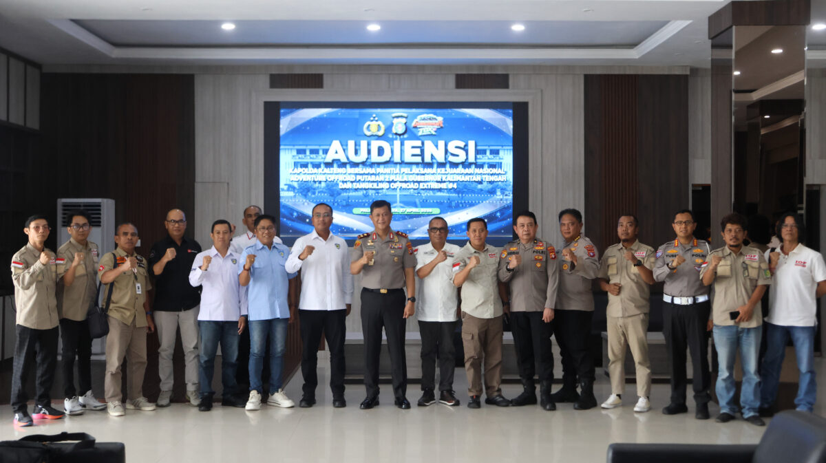 Perkuat Sinergi, Kapolda Terima Kunjungan IOF Kalteng