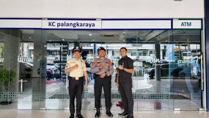 Dalam Bertransaksi, Satpamobvit Polresta Palangka Raya Imbau Nasabah Bank Tertib