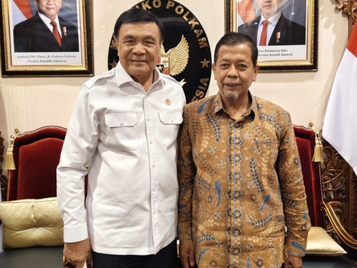 Sinergi IPJI dan Pemerintah Diperkuat, Prof. Anul Zufri Bertemu Menko Polkam Djamari Chaniago di Jakarta