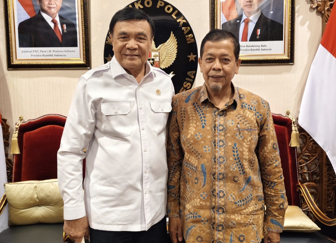 Sinergi IPJI dan Pemerintah Diperkuat, Prof. Anul Zufri Bertemu Menko Polkam Djamari Chaniago di Jakarta