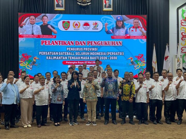 Pengurus PERGATSI Kalteng Periode 2026-2030 Resmi Dilantik, Kapolda Harapkan Bisa Semakin Maju dan Lahirkan Atlet Berprestasi